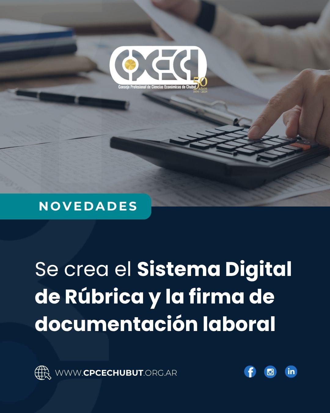 Se crea el Sistema Digital de Rúbrica y Firma de Documentación Laboral