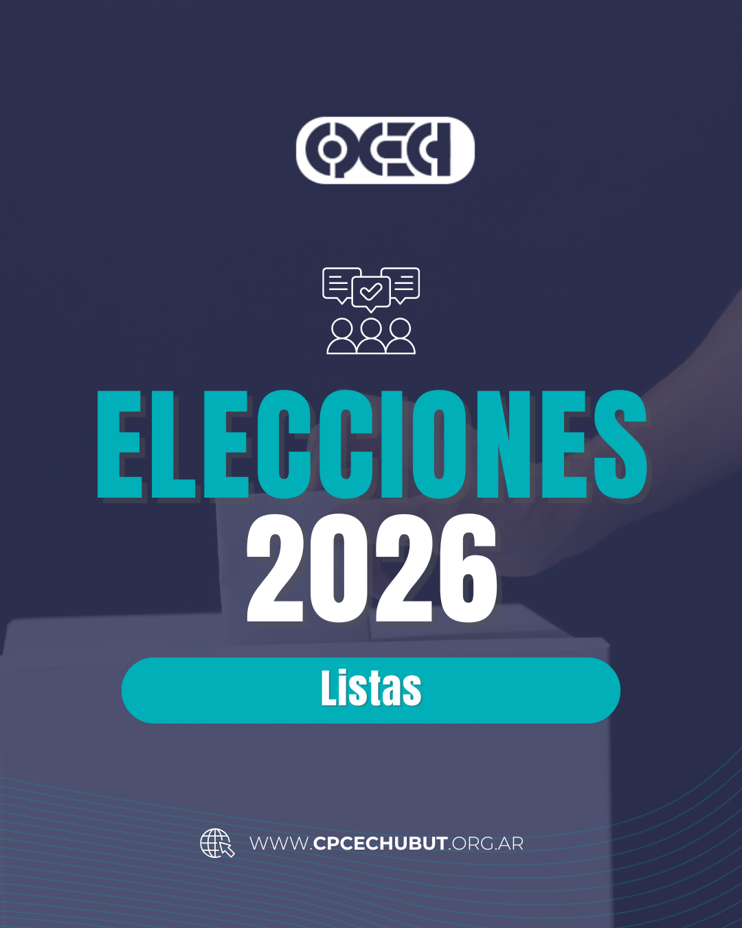 Boletas de la LISTA CELESTE Y LISTA VIOLETA