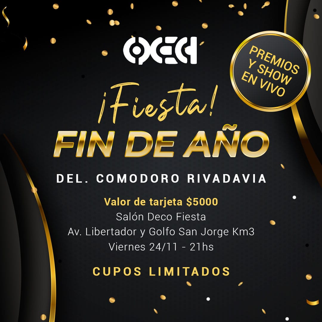 Fiesta de fin de año - DELEGACIÓN COMODORO RIVADAVIA