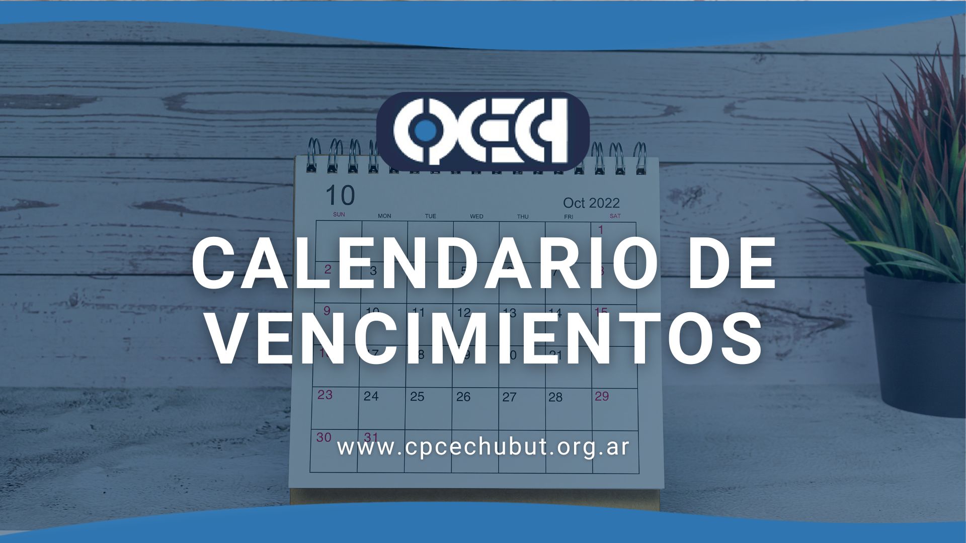 Calendario de Vencimientos - Rentas e Ingresos Brutos