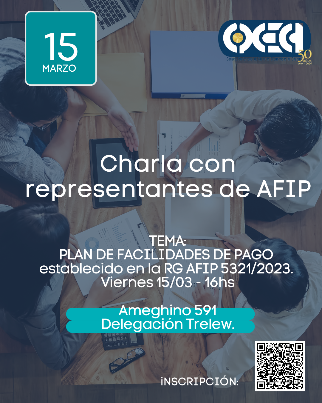  Charla con AFIP en Trelew