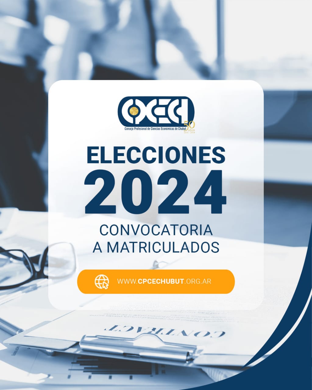 Convocatoria a Elecciones 2024